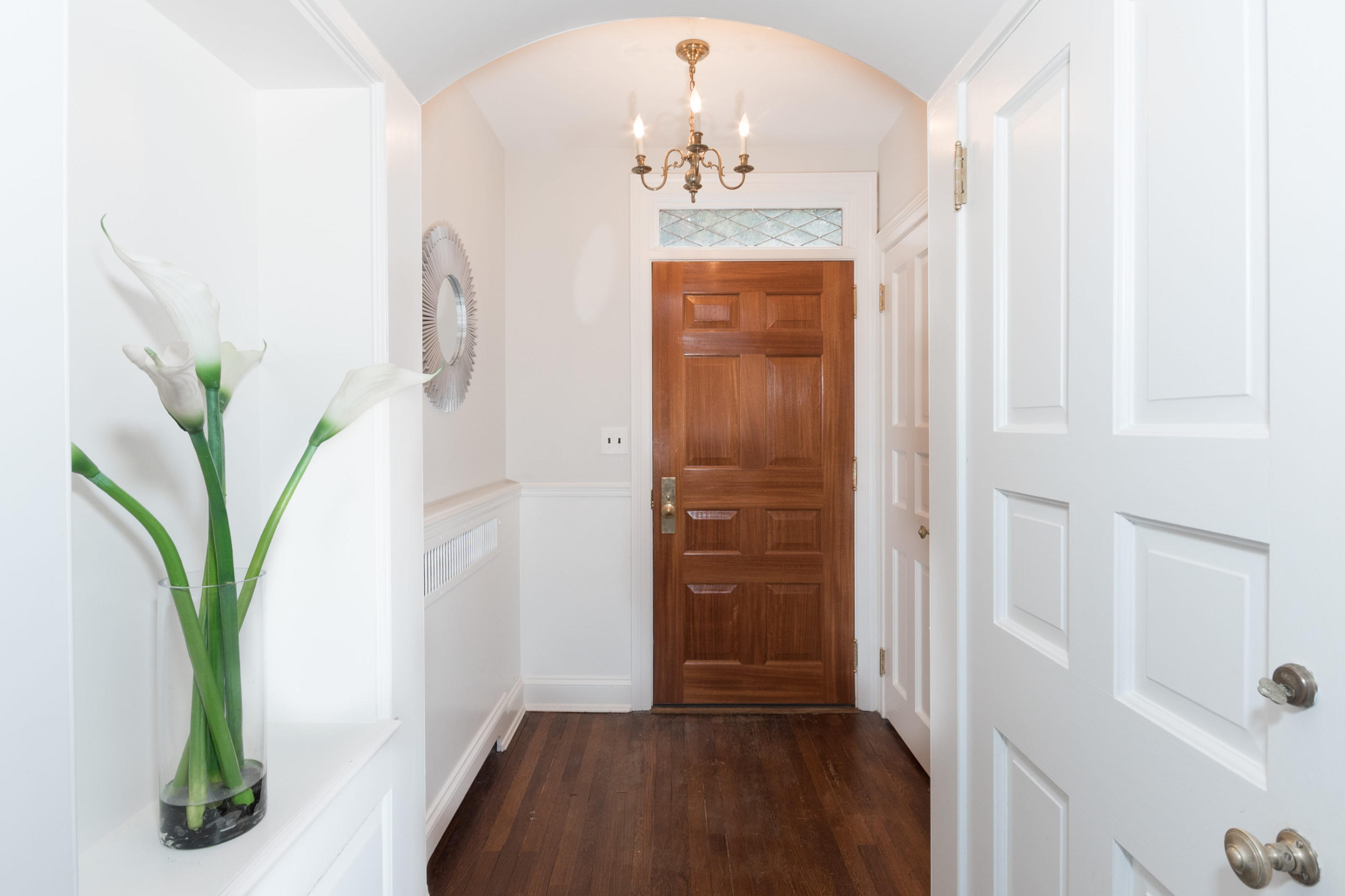 95 Half Mile Road Darien, CT 06820 - Photo 5 of 36 view of entryway with wooden floor