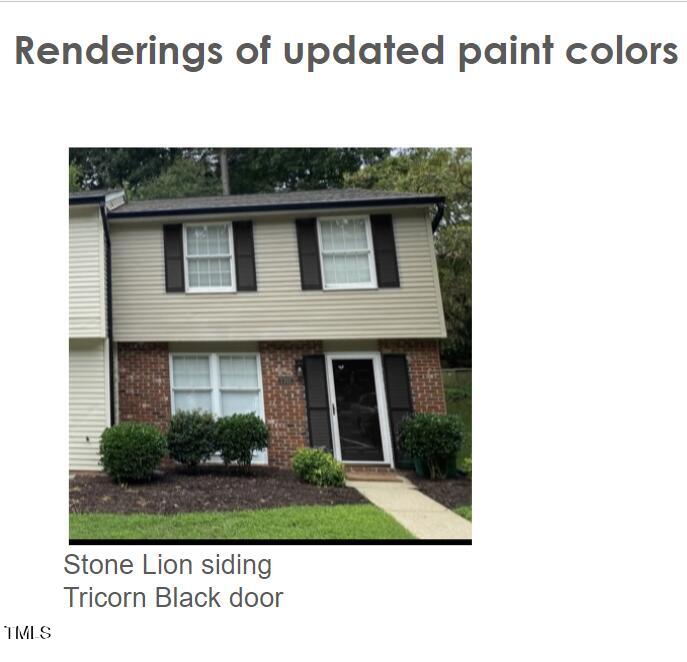 7803 Stephanie Lane Raleigh, NC 27615 - Photo 29 of 30 a picture of a bench in front of a house