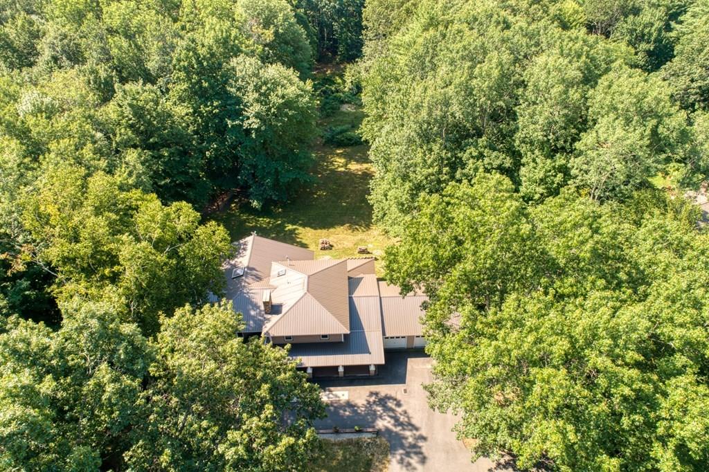12 South Road Exeter, NH 03833 - Photo 40 of 42 an aerial view of a house with a yard