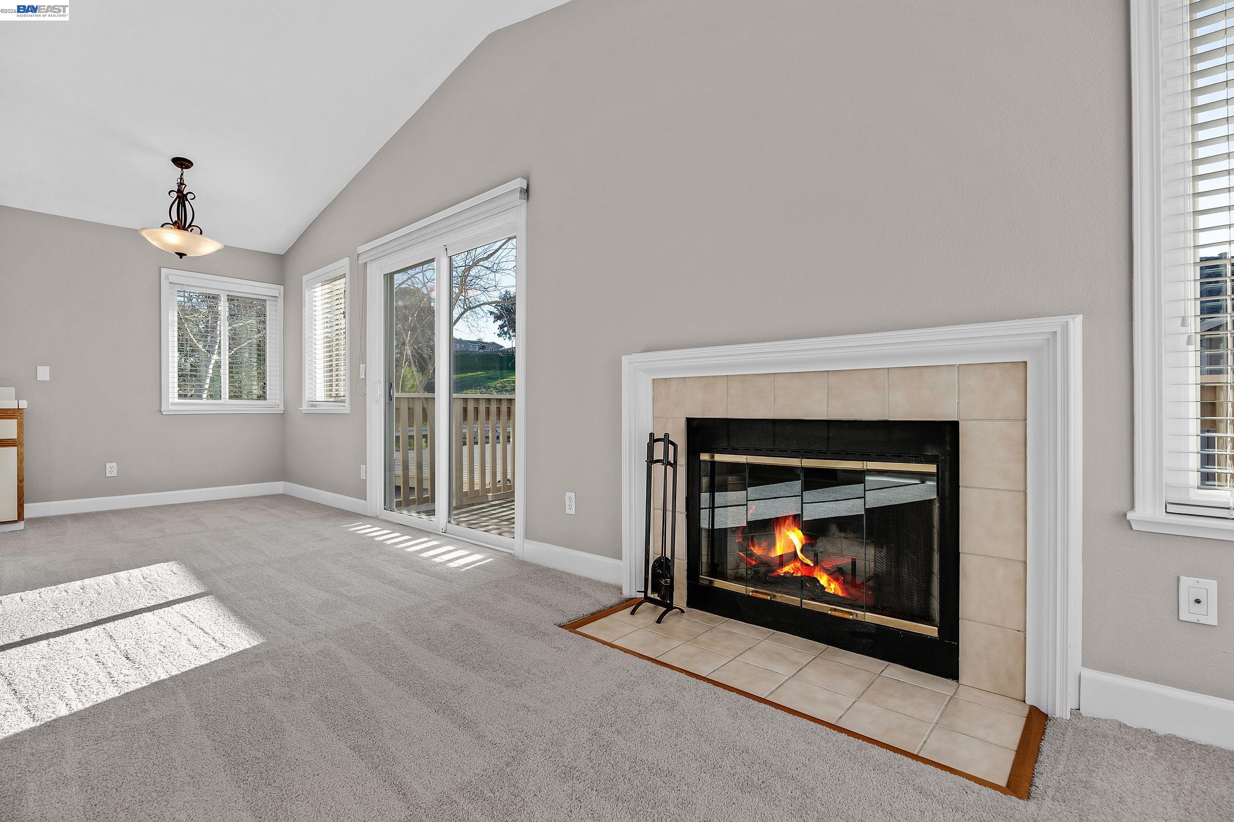 3769 Crow Canyon Road San Ramon, CA 94582 - Photo 14 of 56 a living room with a fireplace