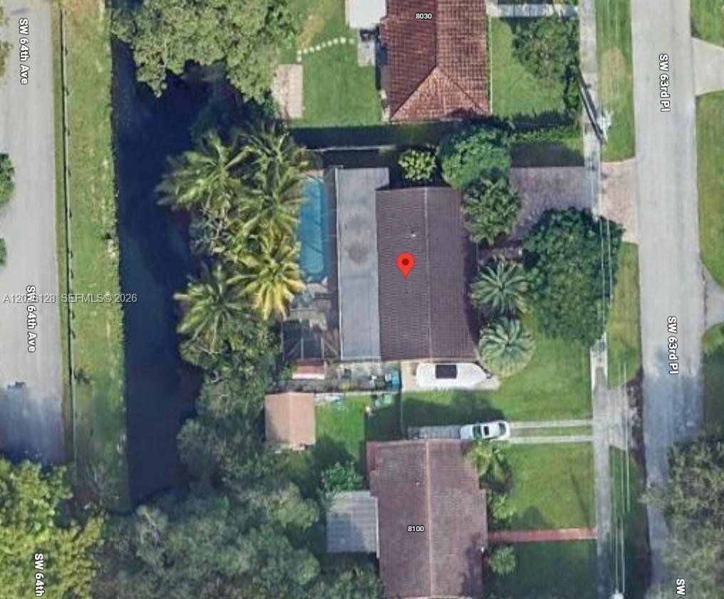 8040 Southwest 63rd Place Miami, FL 33143 - Photo 13 of 15 an aerial view of a house