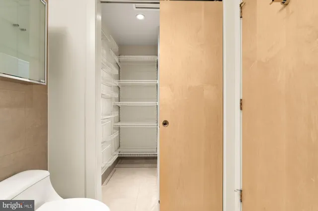 a bathroom with a toilet