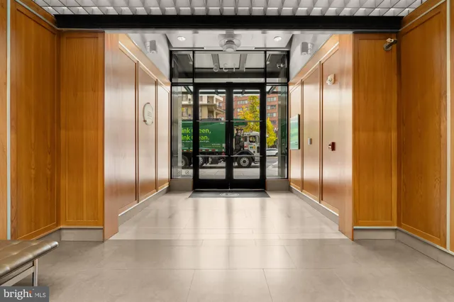 a view of an entryway