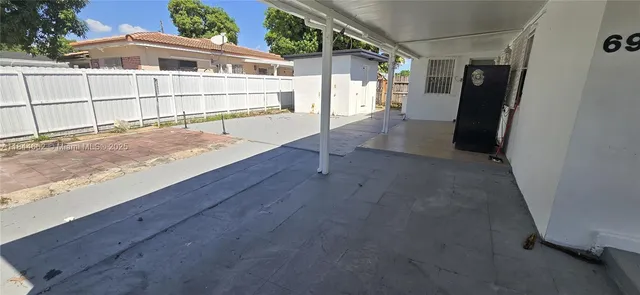 a view of a house with a porch