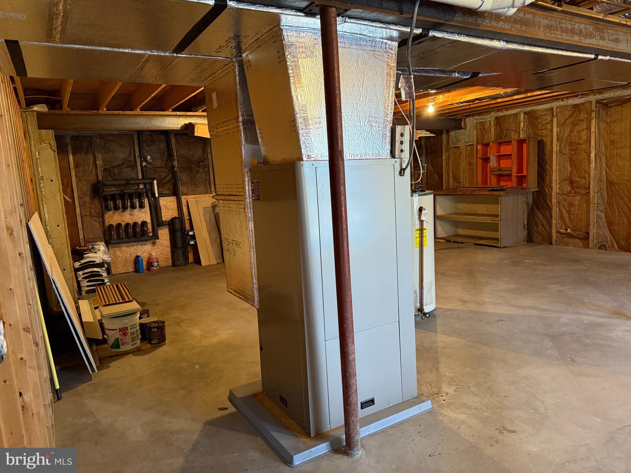 19322 Old Dans Rock Road Southwest Frostburg, MD 21532 - Photo 55 of 63 Unfinished basement are & Utilities