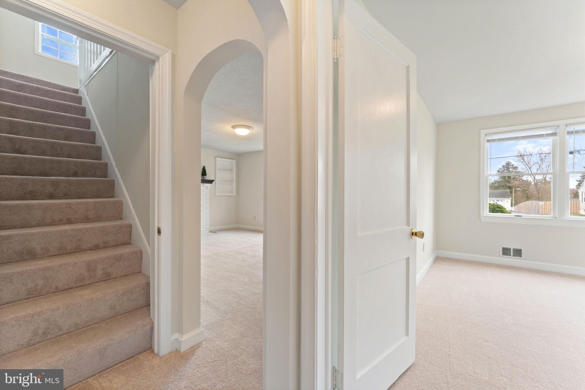 1406 F Street Woodbridge, VA 22191 - Photo 11 of 46 Staircase Leading to Upper Level