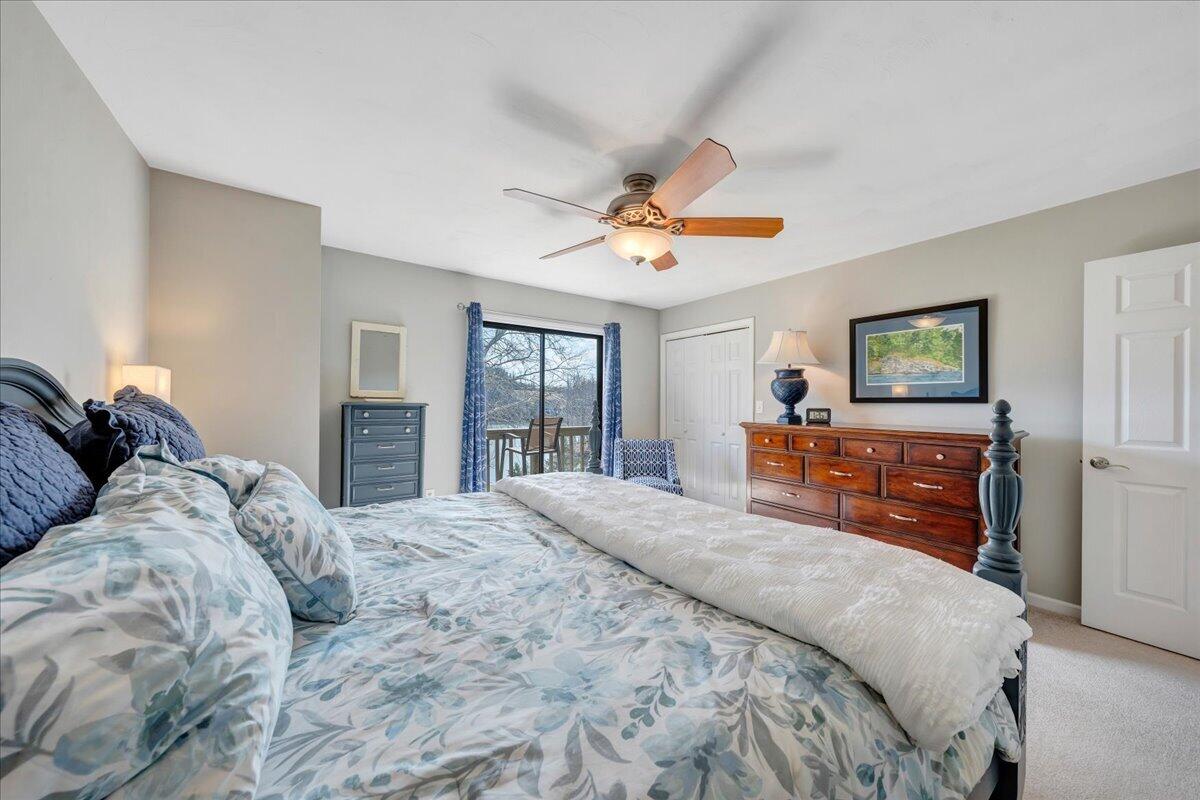 506 Harbor Ridge Drive Goodview, VA 24095 - Photo 20 of 39 Bedroom 1 - Upper Level/Lake Facing