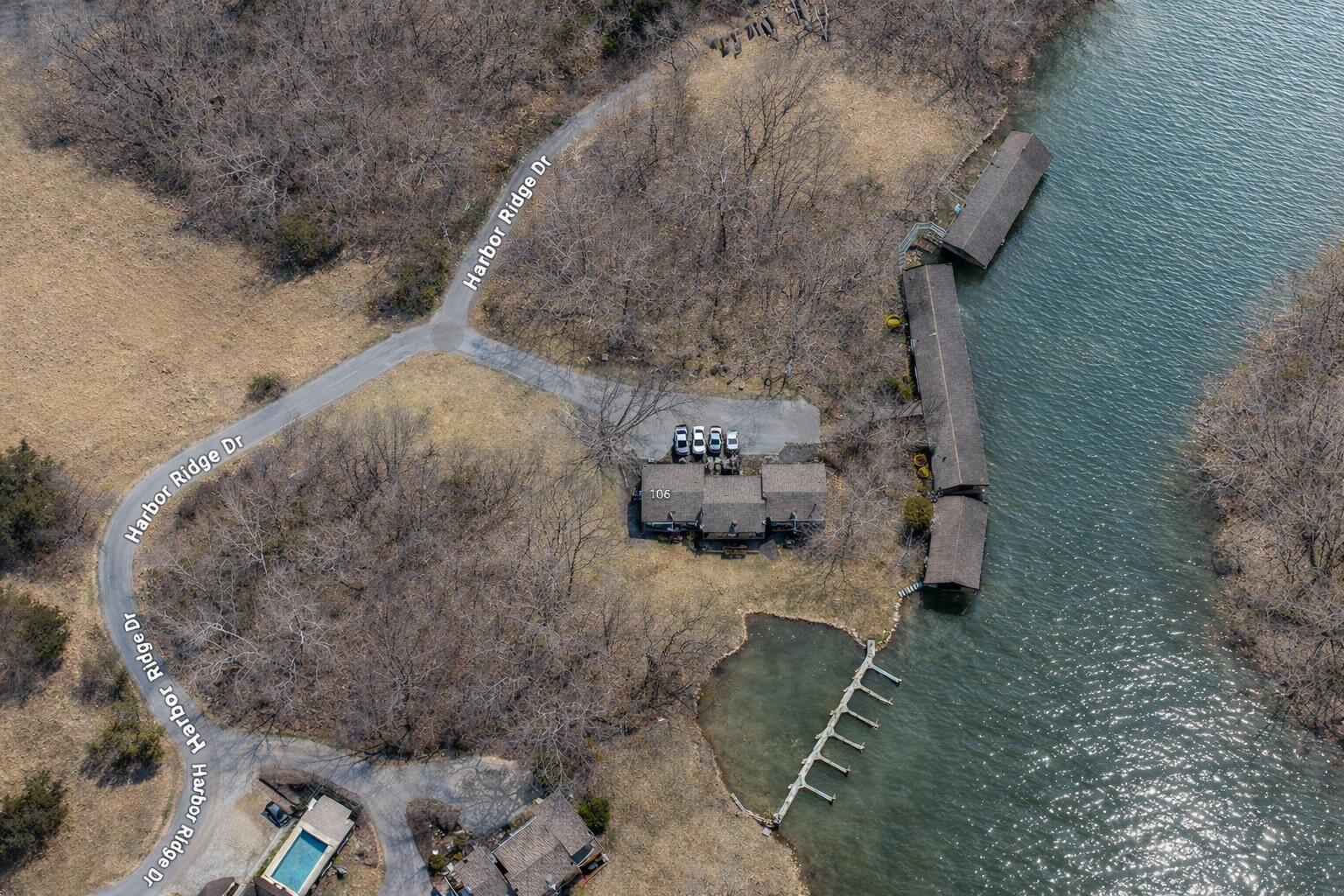 506 Harbor Ridge Drive Goodview, VA 24095 - Photo 6 of 39 Location of Covered Boat Slip