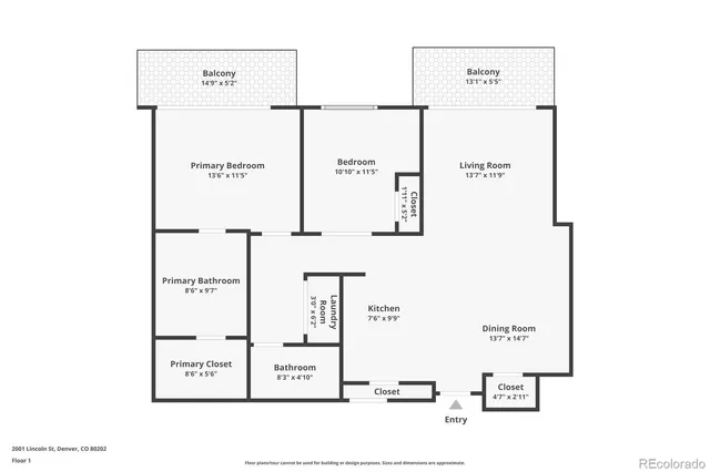 $648,000 | 2001 Lincoln Street, Unit 2213, Denver, CO 80202