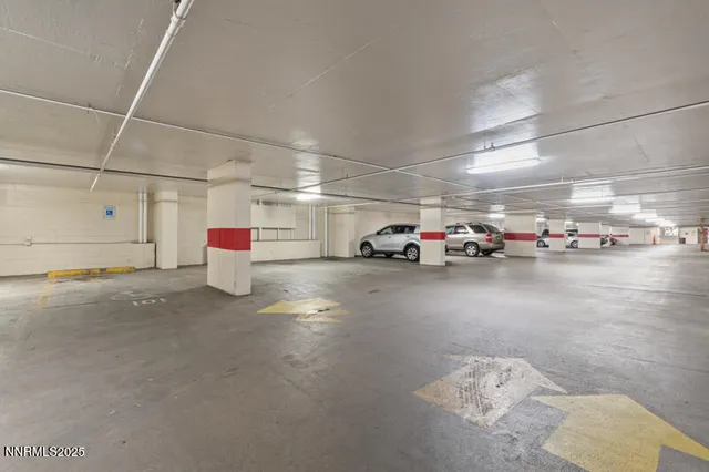 a view of parking area