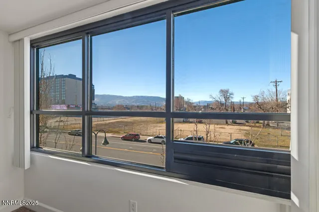 a view of ocean from a balcony