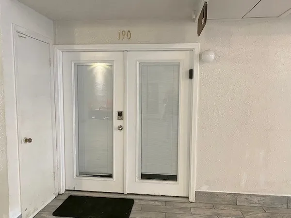 a view of a small space