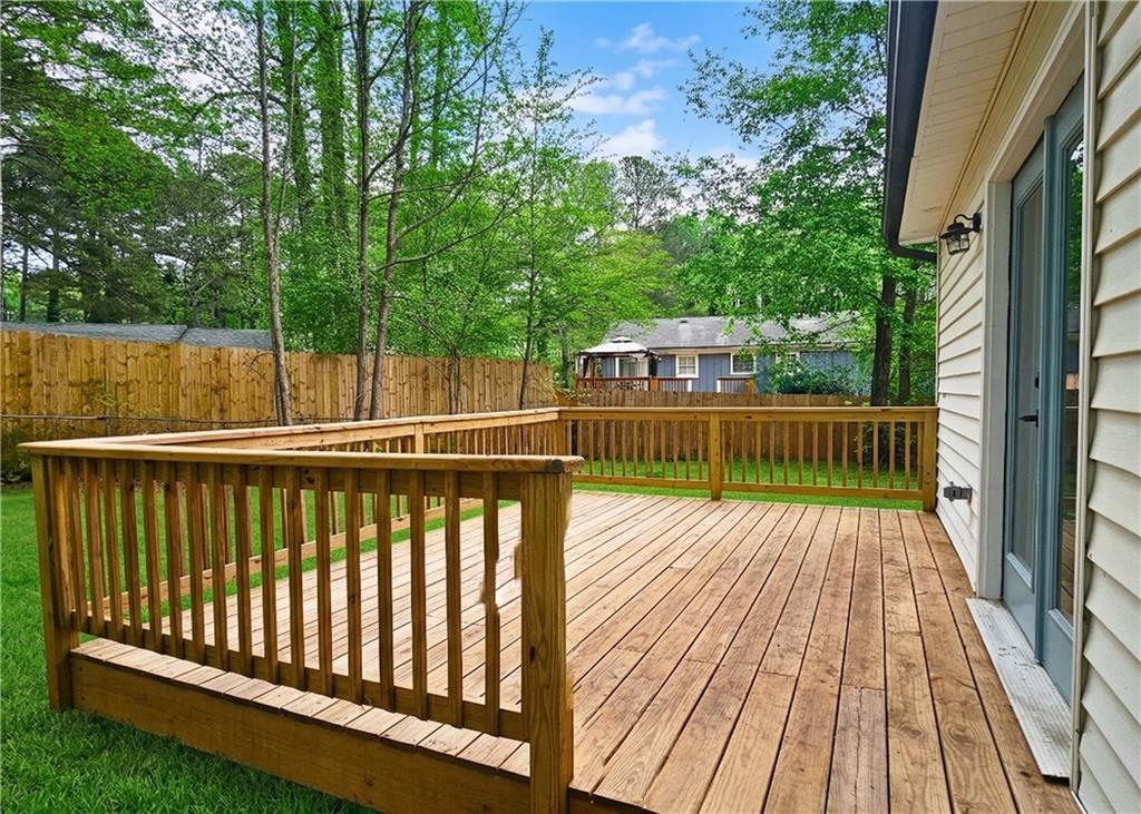 2450 Elkhorn Drive Decatur, GA 30034 - Photo 28 of 32 a view of balcony with wooden floor and outdoor space
