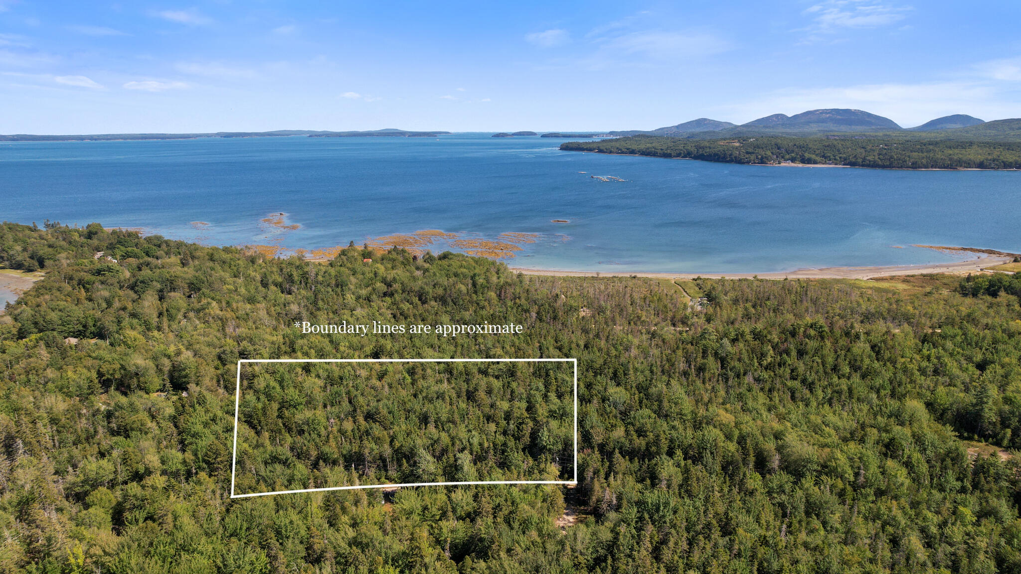 Lot # North Road Lamoine, ME 04605 - Photo 1 of 13 Approx outline of property