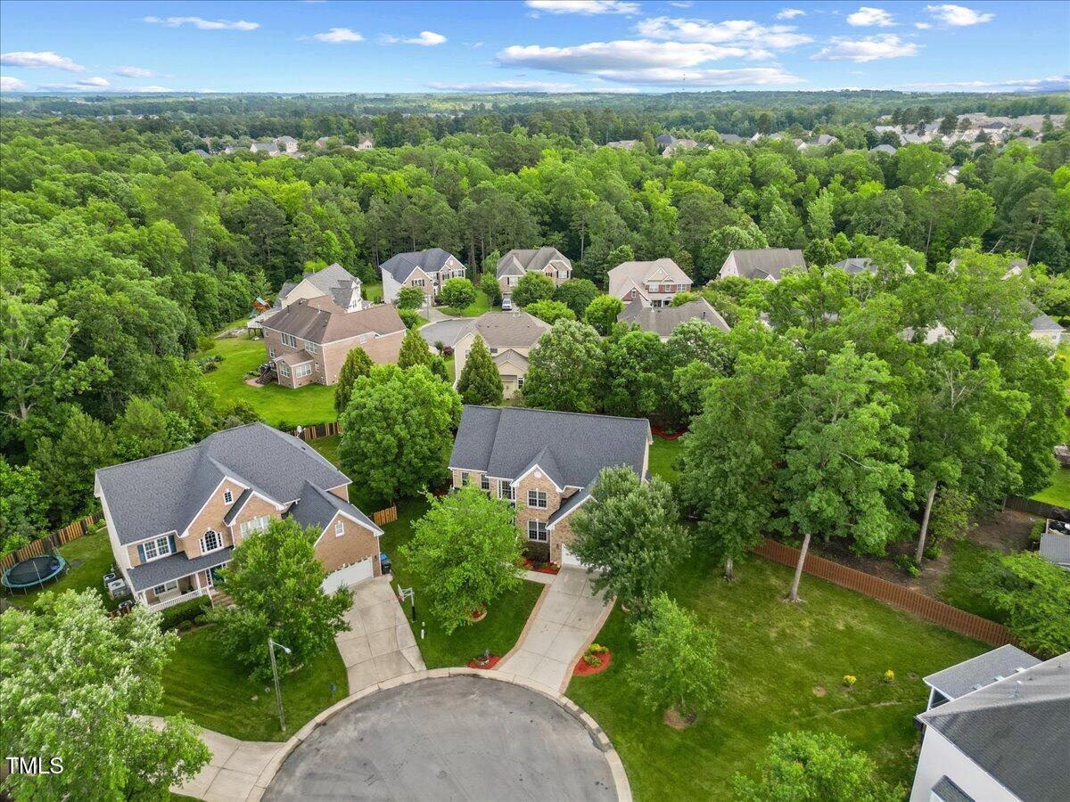 4 Pickard Place Durham, NC 27703 - Photo 69 of 80 an aerial view of a house with a yard