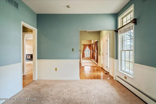 a view of empty room