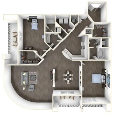 $2,144 | 530 Piedmont Avenue Northeast, Unit 212, Atlanta, GA 30308