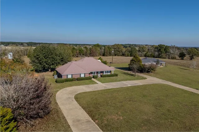 a view of a lake with outdoor space