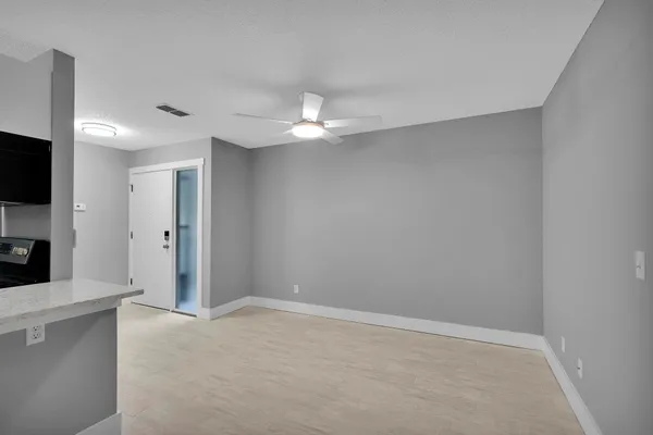 a view of an ocean and beach