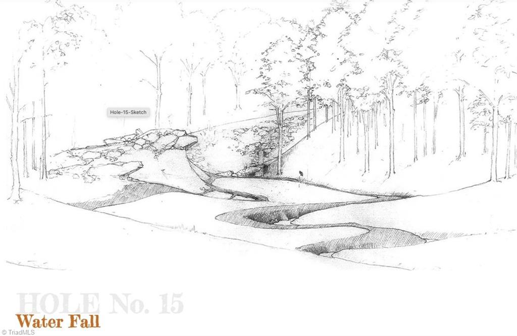Lot 35 Fox Ridge Road Asheboro, NC 27205 - Photo 9 of 14 Orignal Mike Strantz sketch.