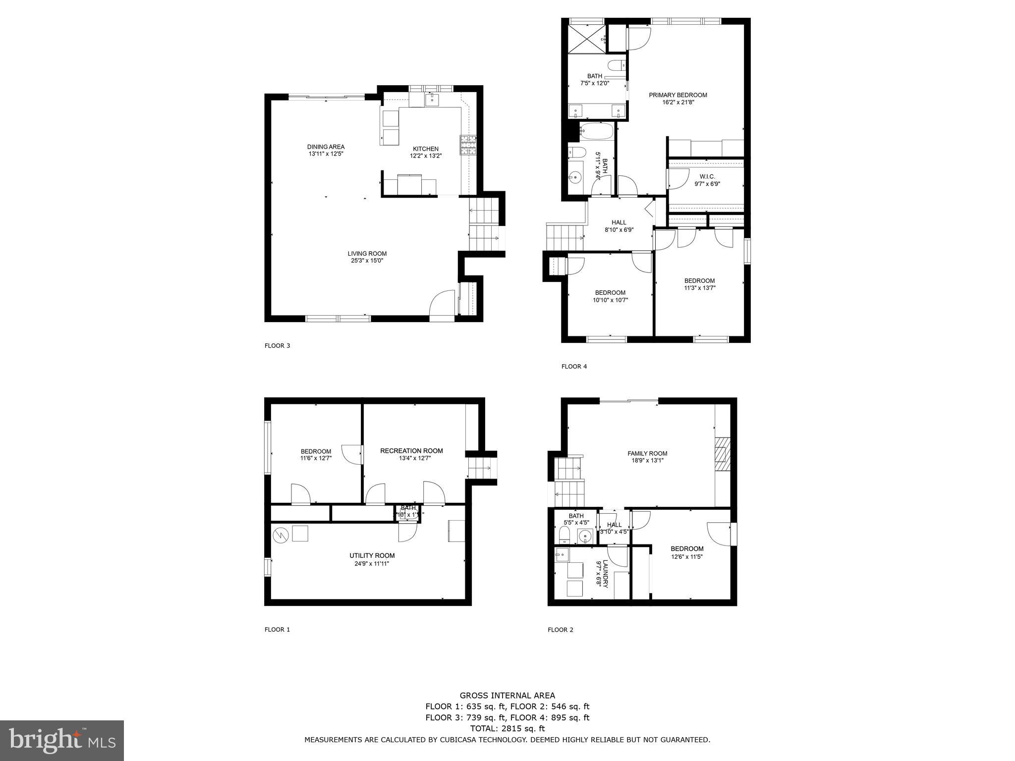 3412 Manor Hill Road Baltimore, MD 21208 - Photo 14 of 14 Floor Plans