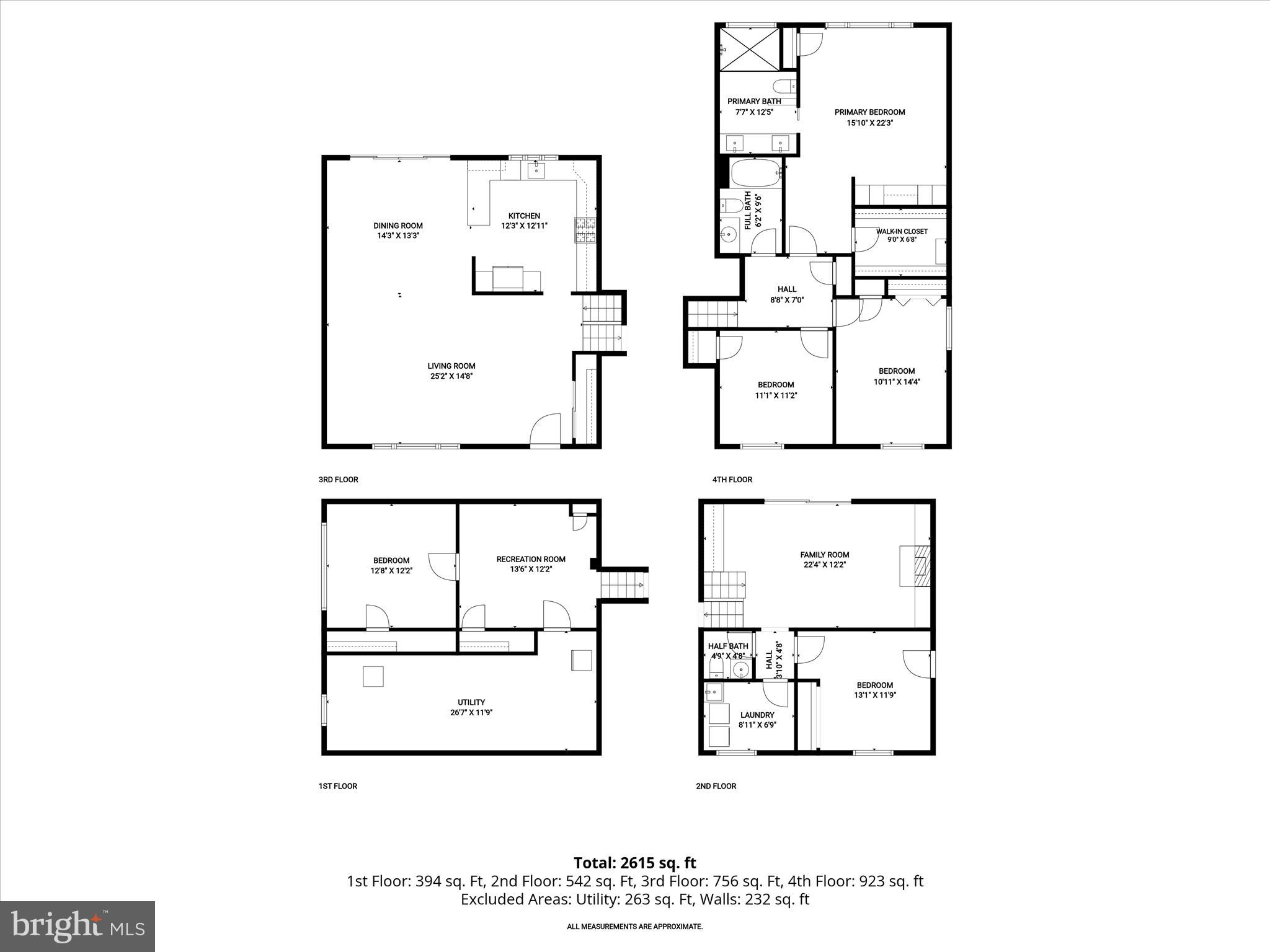 3412 Manor Hill Road Baltimore, MD 21208 - Photo 79 of 79 Floor Plans