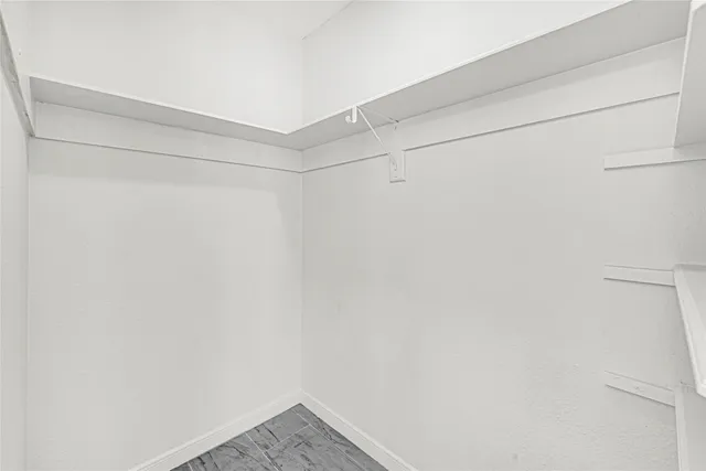 a view of a room with shelf