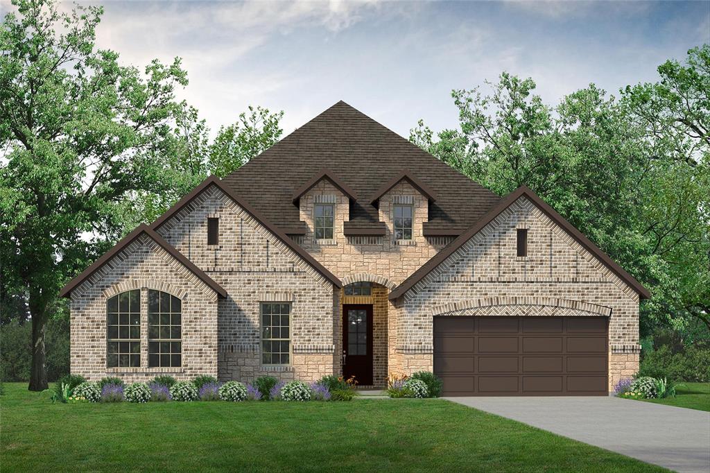 208 Sequoia Drive Forney, TX 75126 - Photo 1 of 1 a front view of a house with a garden and plants
