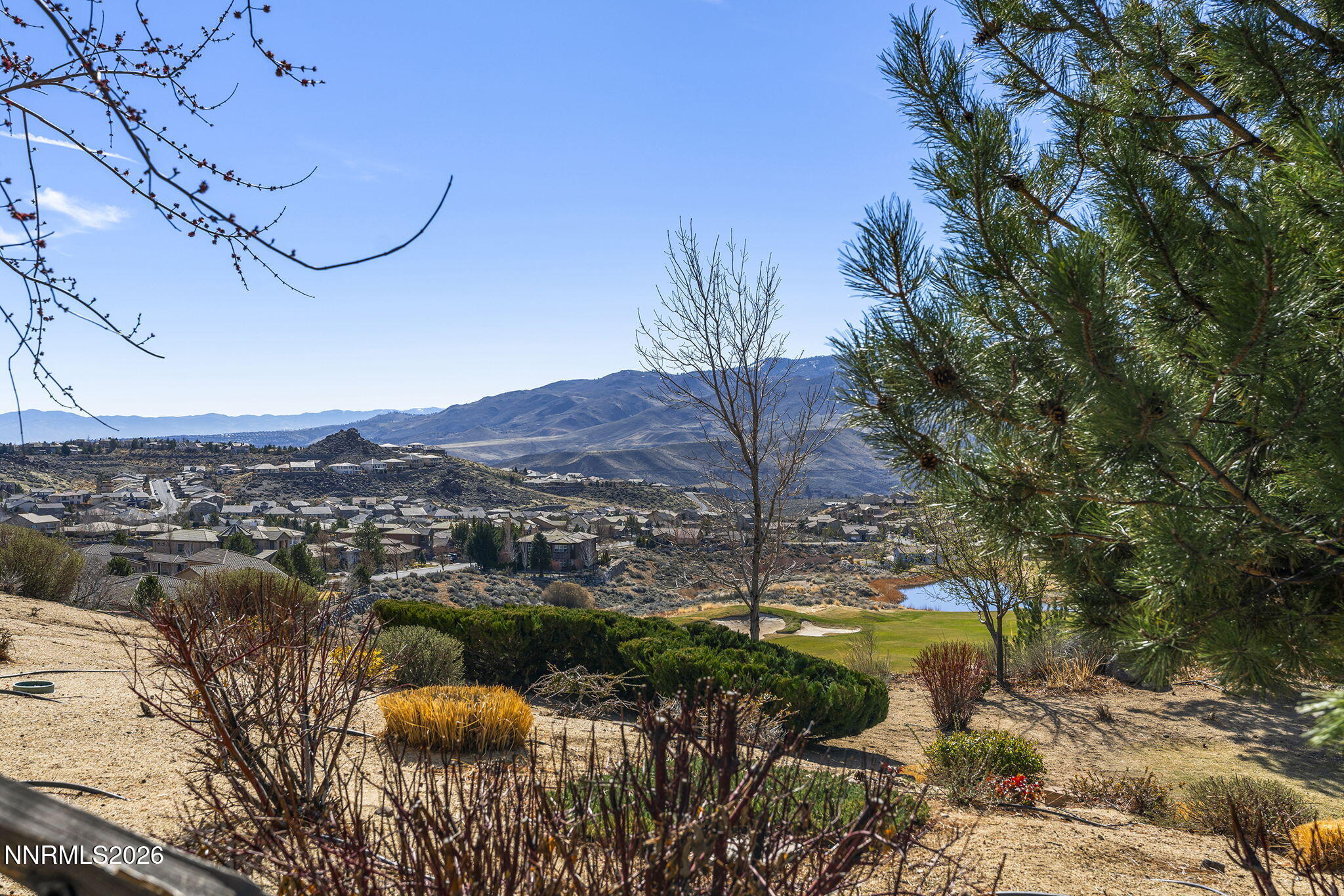 2220 Heavenly View Trail Reno, NV 89523 - Photo 26 of 29 a view of a lake in middle of the town
