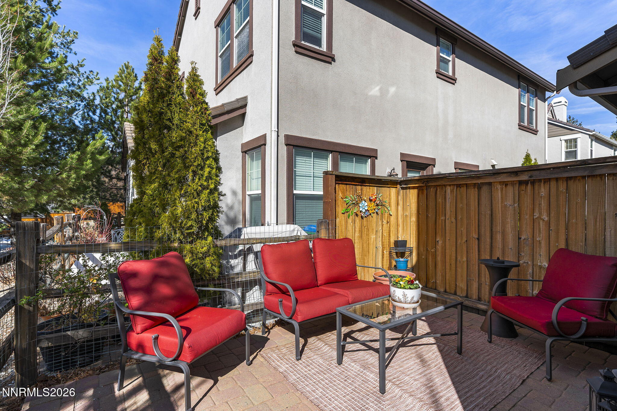 2220 Heavenly View Trail Reno, NV 89523 - Photo 28 of 29 a outdoor living space with furniture and a fireplace