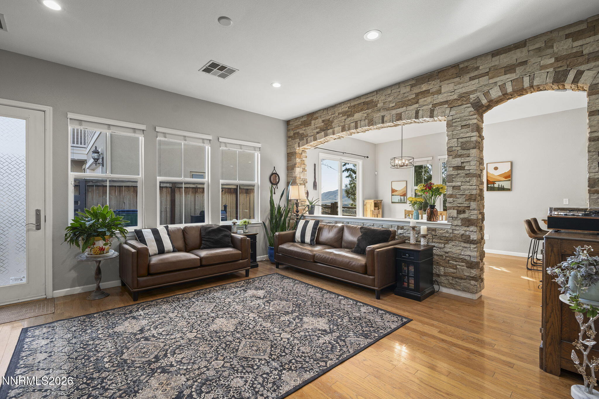 2220 Heavenly View Trail Reno, NV 89523 - Photo 3 of 29 a living room with furniture and a couch