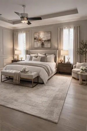 a kitchen with granite countertop a refrigerator and a sink