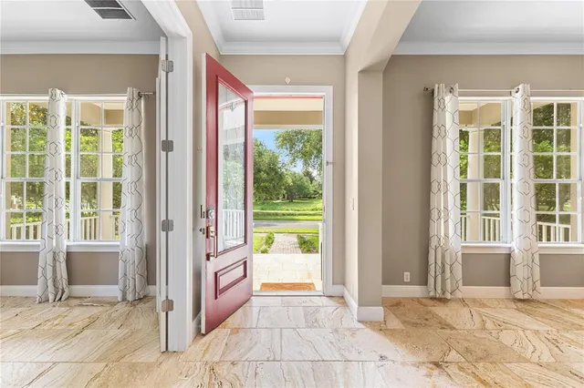 a view of an entryway of house