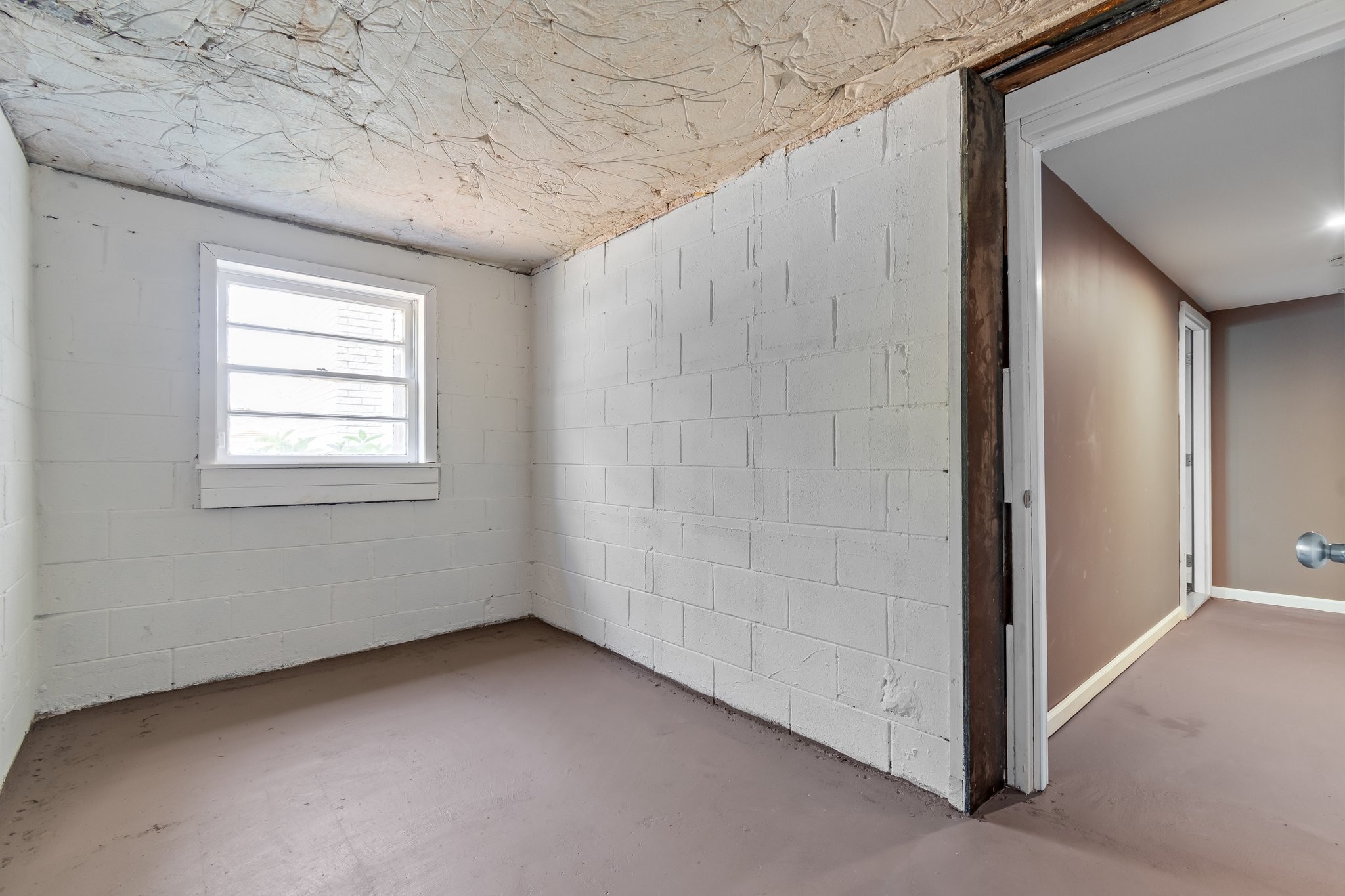 5121 Hilson Road Nashville, TN 37211 - Photo 41 of 63 View inside the smaller unfinished room located underneath the front porch. Just under 90 square feet