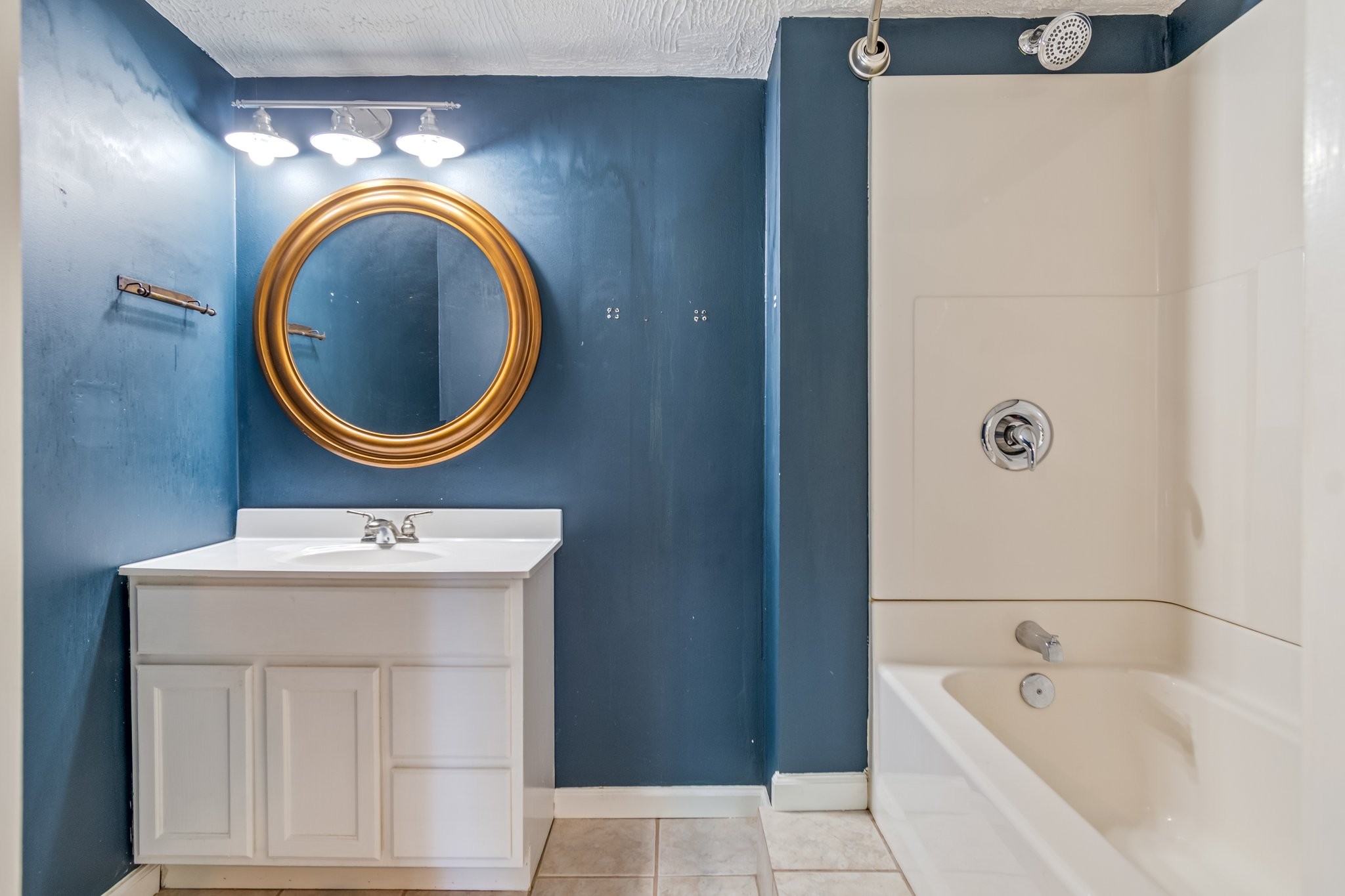 5121 Hilson Road Nashville, TN 37211 - Photo 45 of 63 Downstairs full bathroom (toilet is just out of the picture), off of the possible 4th bed/den/bonus room/studio