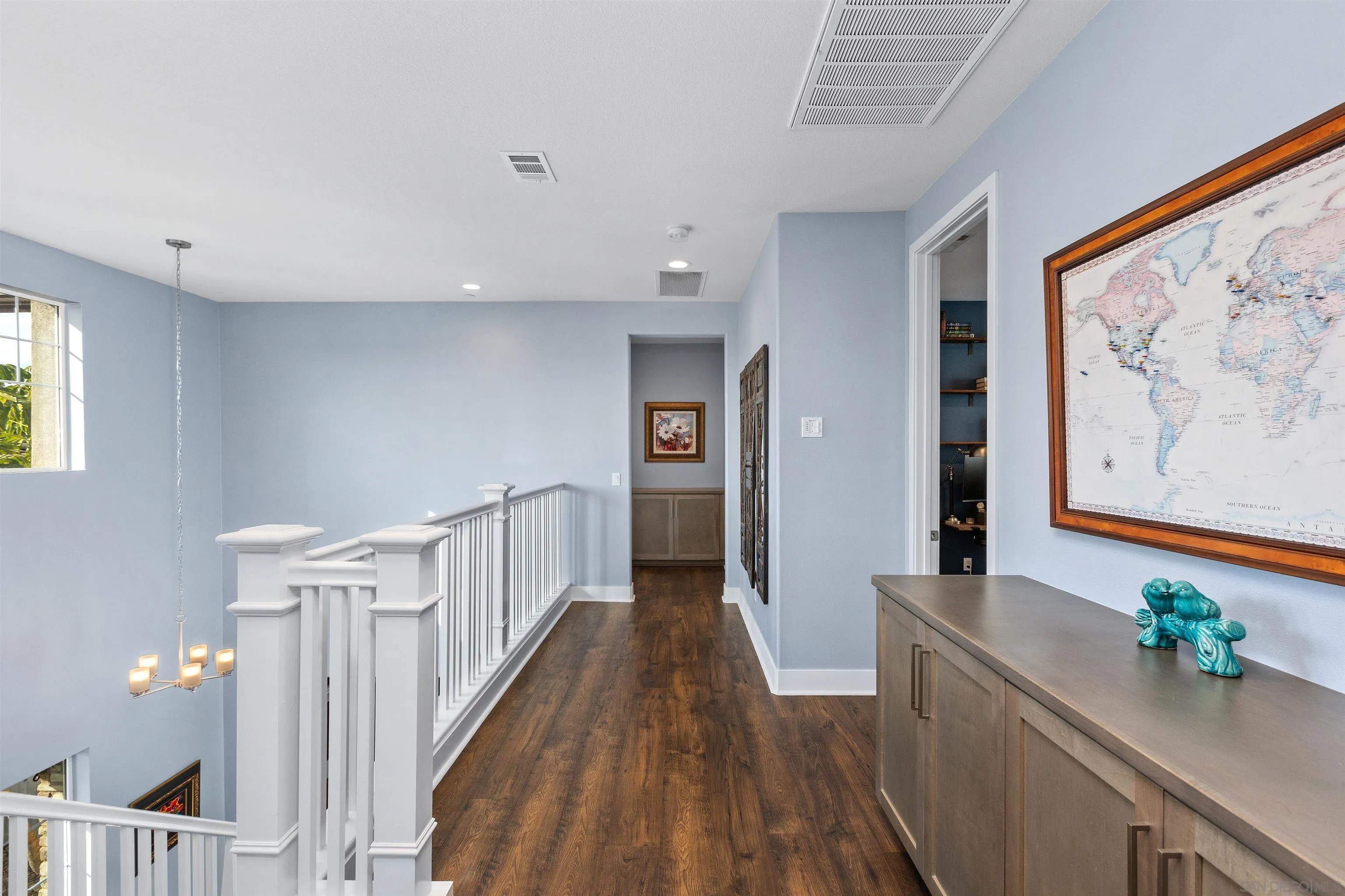 238 Ventasso Way Fallbrook, CA 92028 - Photo 20 of 52 a view of hallway with wooden floor