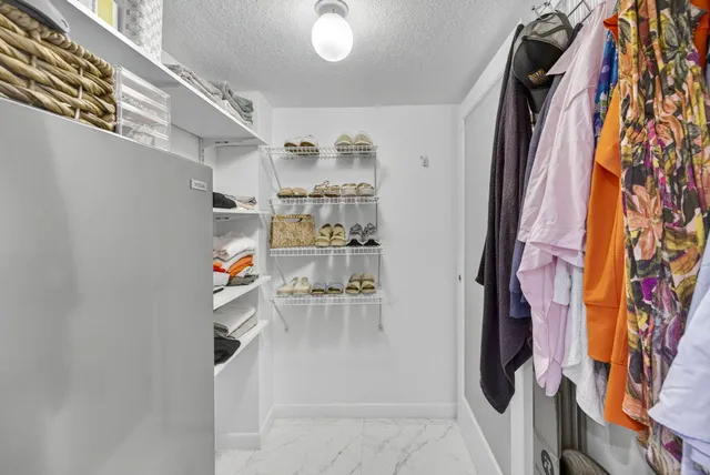 a room with storage and utility