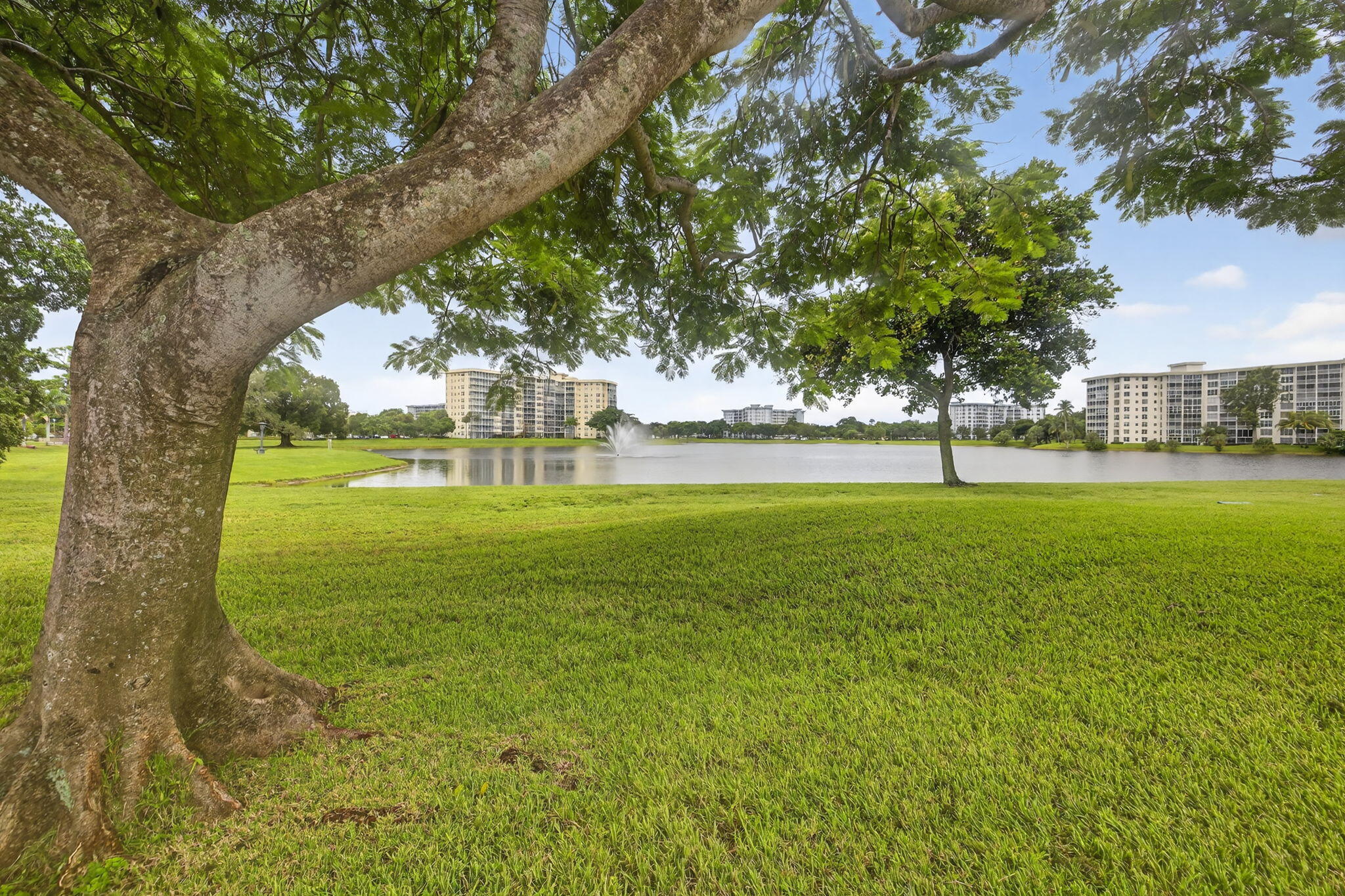 3091 North Course Drive, Unit 710 Pompano Beach, FL 33069 - Photo 40 of 46 a view of a big yard with swimming pool