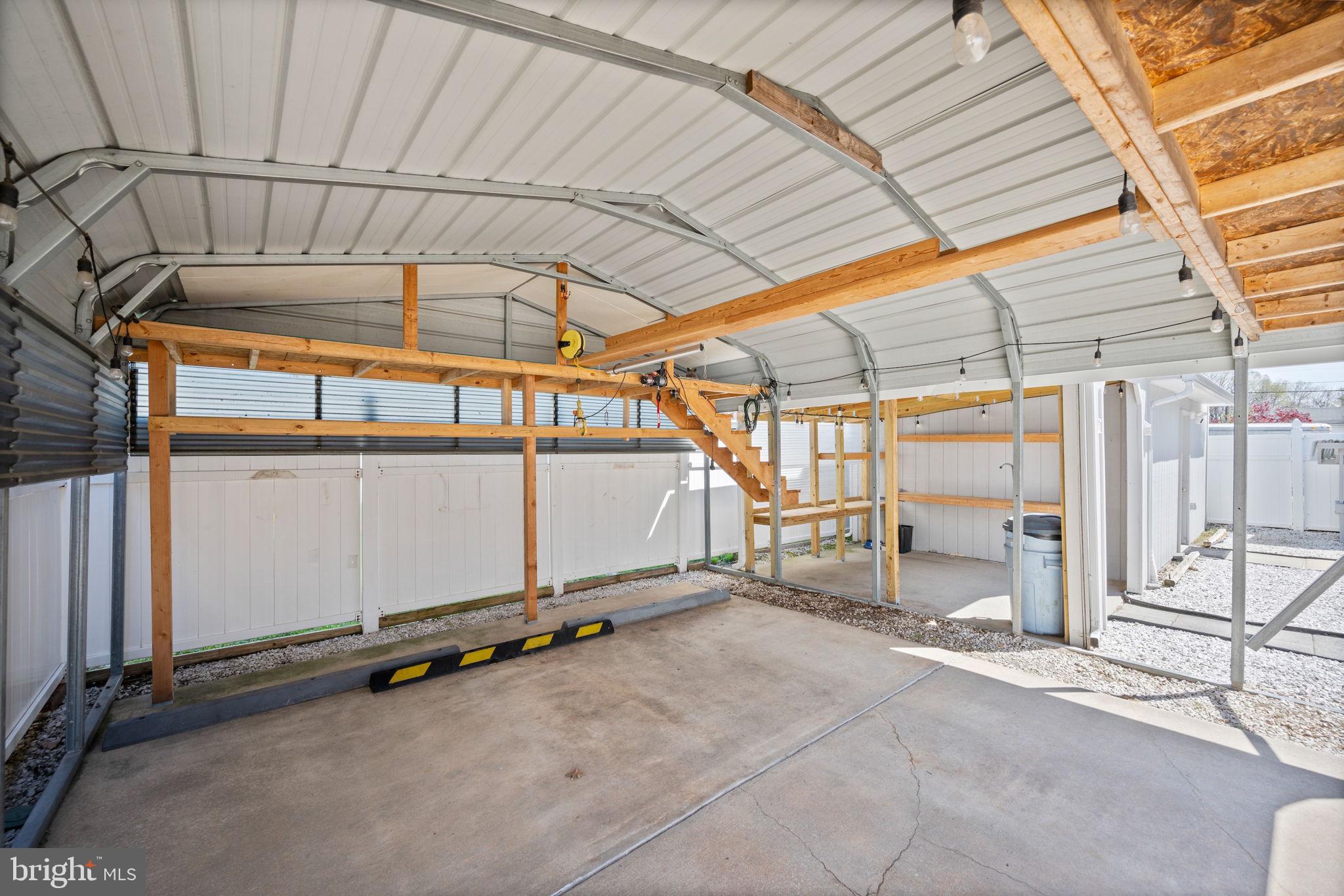 8626 Wise Avenue Baltimore, MD 21222 - Photo 46 of 57 2-vehicle carport w/storage