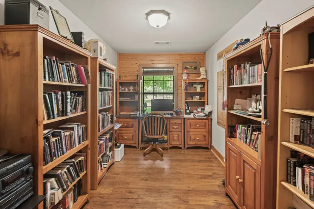 a view of outdoor space with seating area