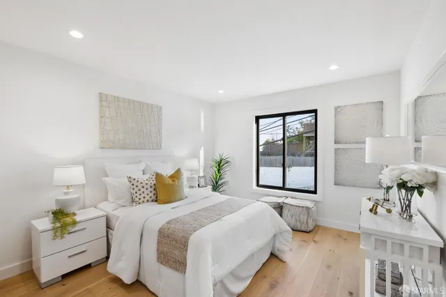 a view of balcony with furniture