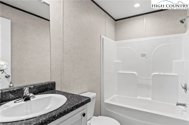 a view of backyard of house