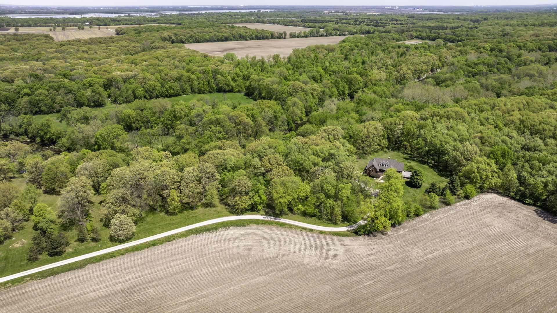 3265 Benson Road Morris, IL 60450 - Photo 54 of 58 a view of an outdoor space and a lake view