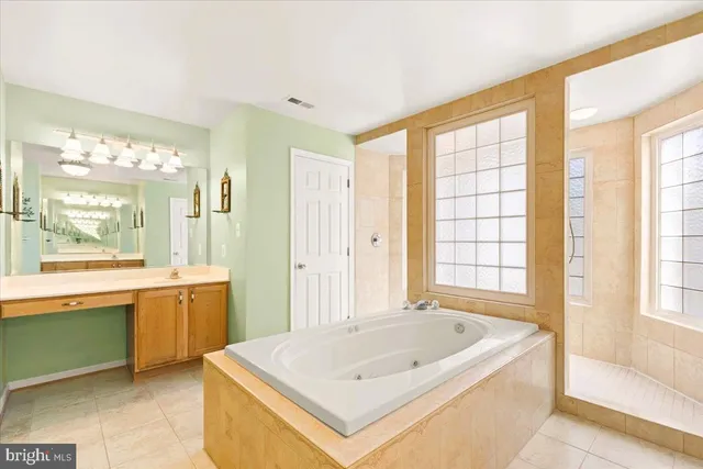 a view of balcony with wooden floor