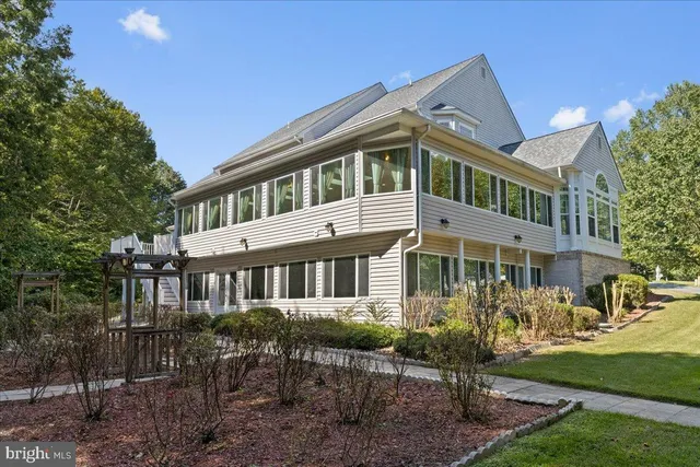 a view of a staircase and door