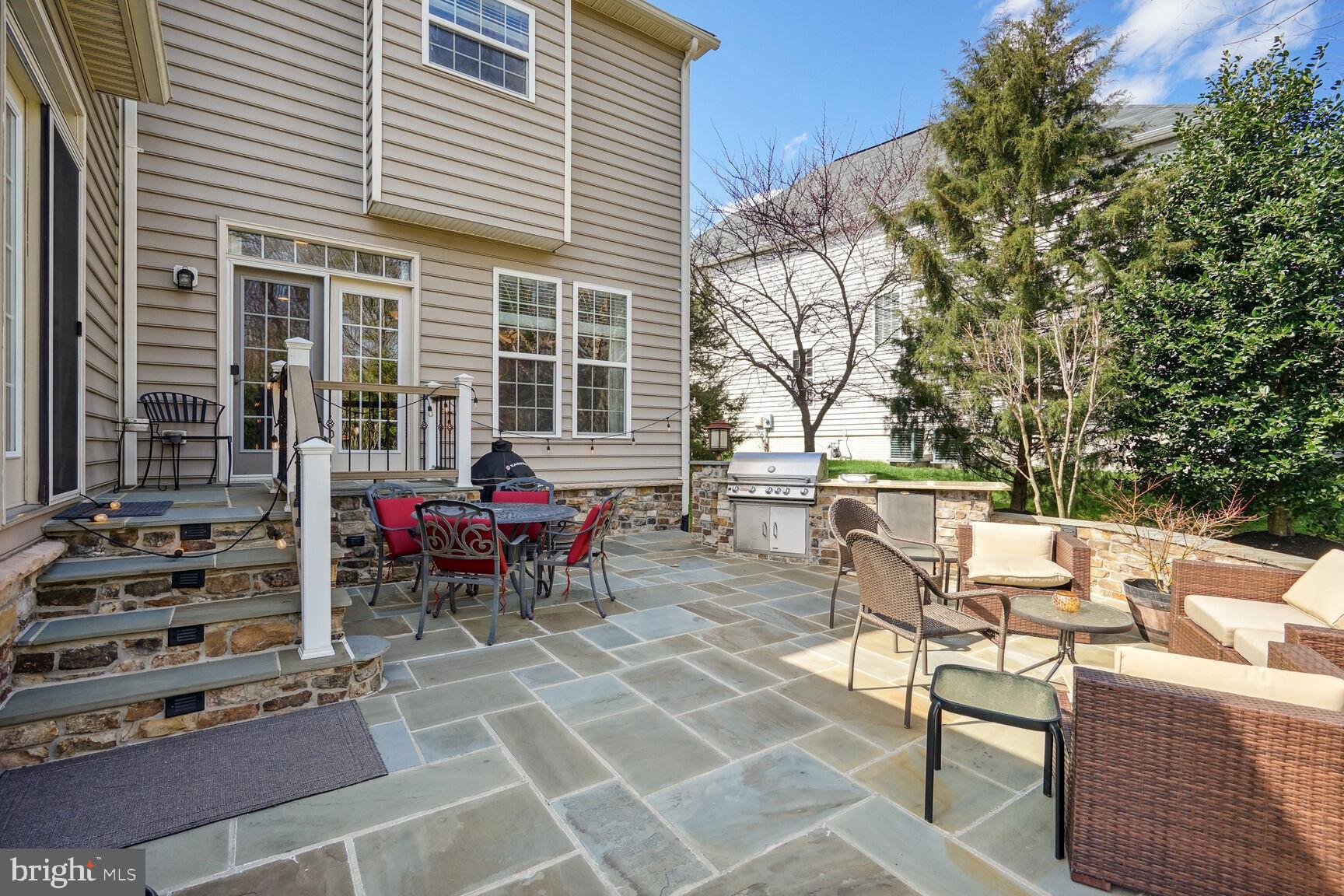 9323 Castle Hill Road Springfield, VA 22153 - Photo 47 of 66 Patio w/Bull Grill & Stove