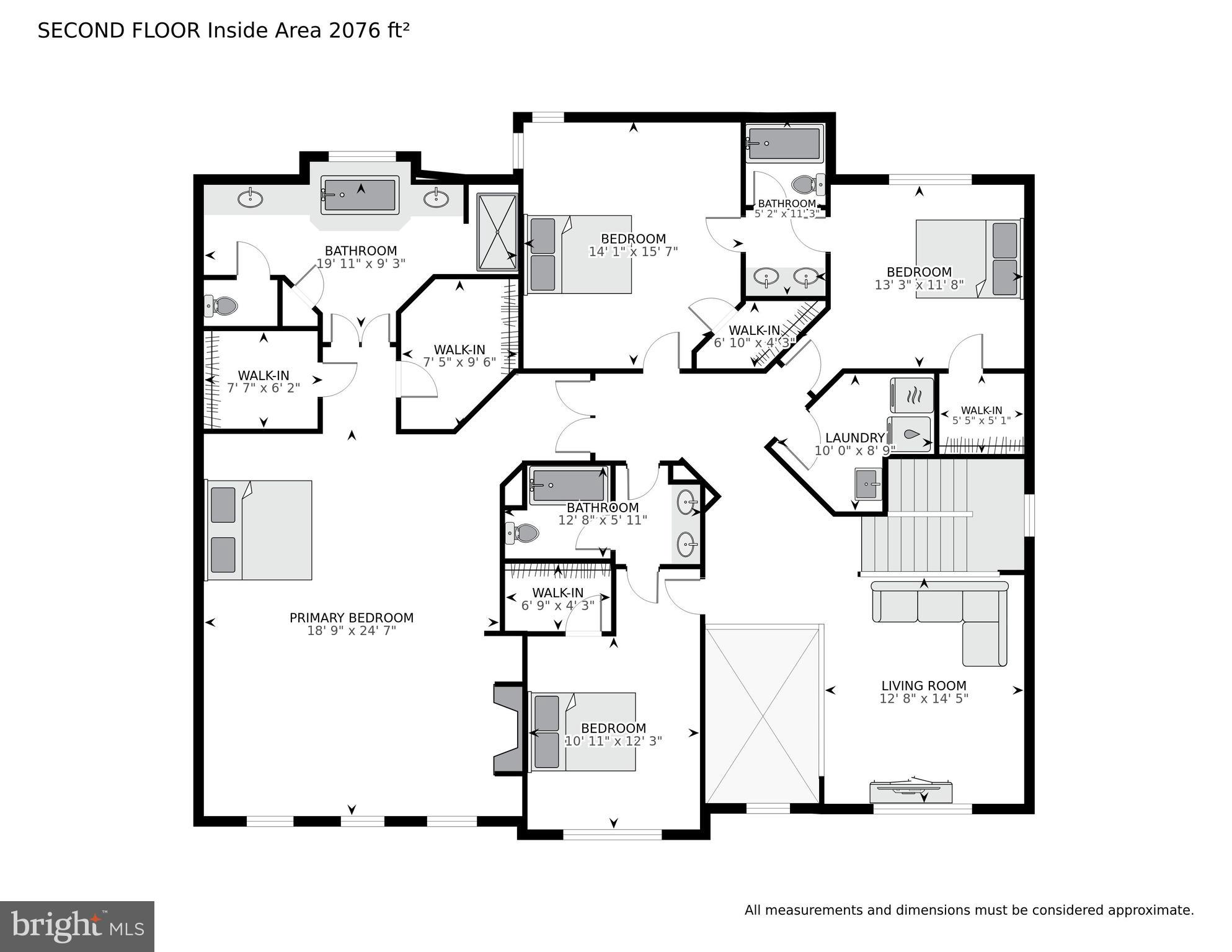 9323 Castle Hill Road Springfield, VA 22153 - Photo 65 of 66 Floor Plan, Upstairs