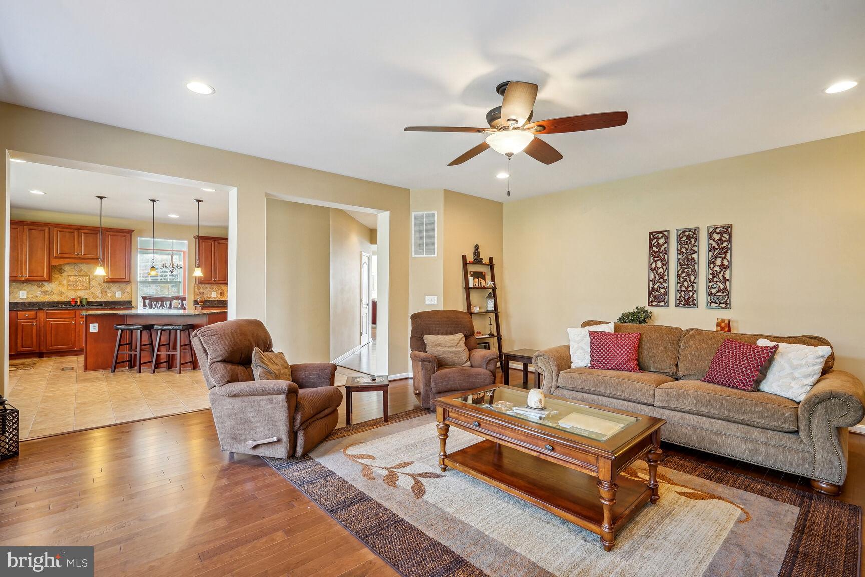 9323 Castle Hill Road Springfield, VA 22153 - Photo 7 of 66 Family Room to Kitchen