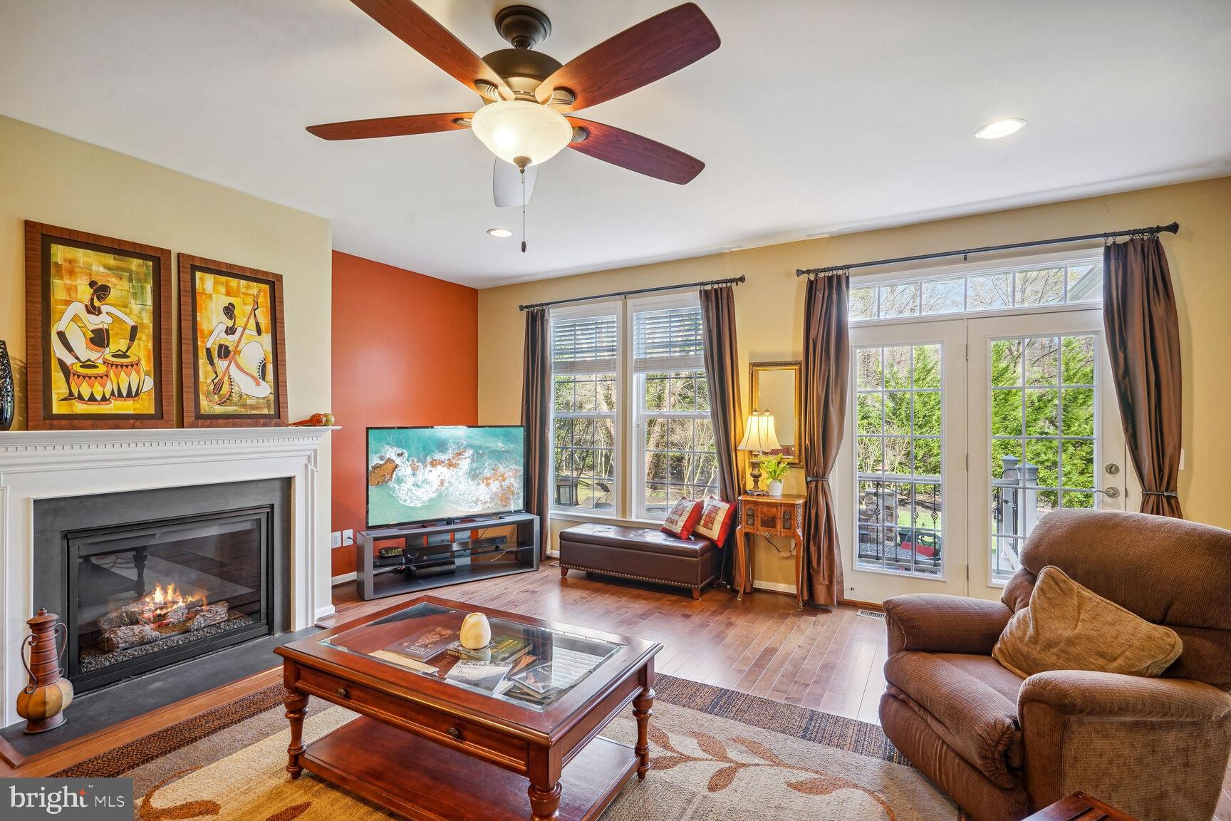 9323 Castle Hill Road Springfield, VA 22153 - Photo 10 of 66 Custom Patio accessed from Family Room