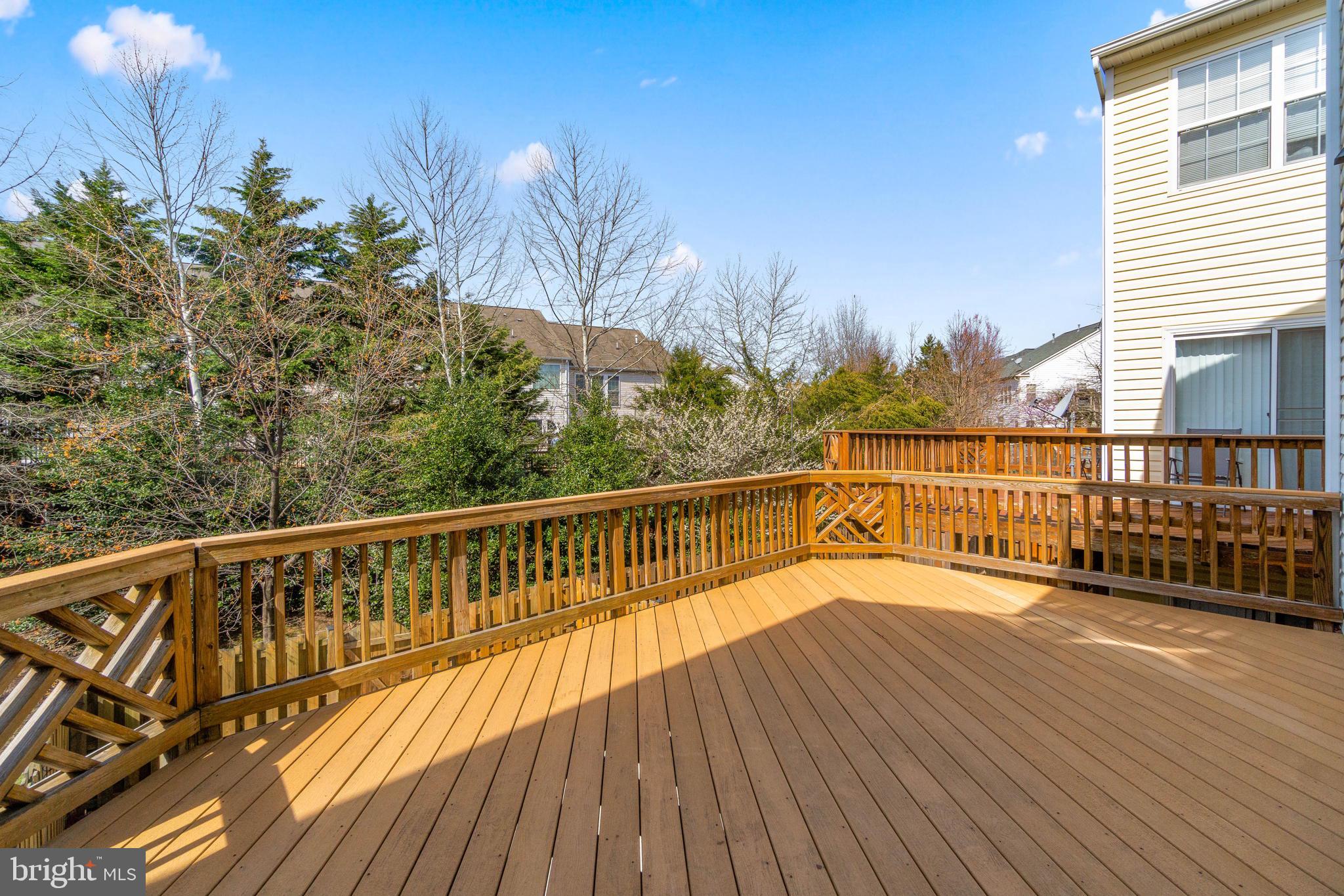 9114 Furey Road Lorton, VA 22079 - Photo 40 of 45 Enjoy nice days on your large deck off the kitchen